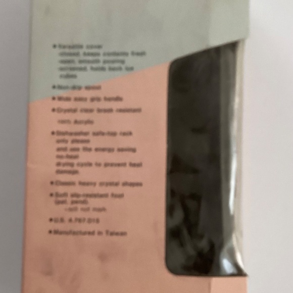 Vtg. Culver Acrylic 4 Iced Tea Tumblers & Pitcher Set Fantasia Patio or Pool - Picture 8 of 8